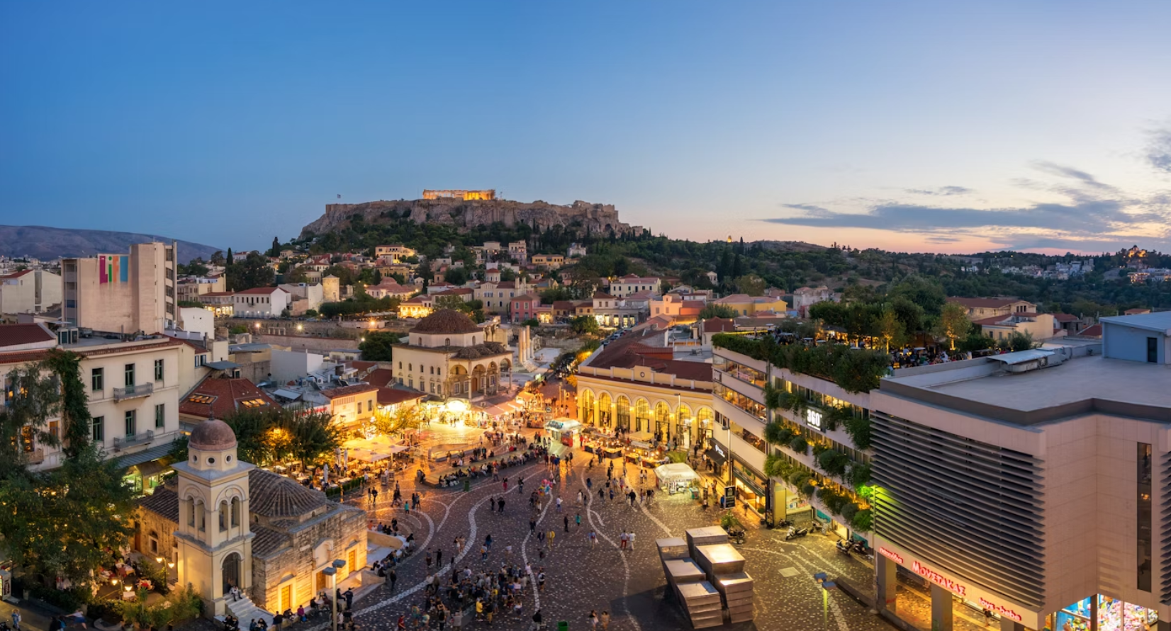 Athens Rooftop Pub Crawl: Acropolis Views & Nightclub Fun